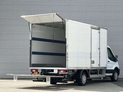 Ford E-Transit 350 L3H1 Trend 89 kWh Bakwagen met laadklep NIEUW! foto 5