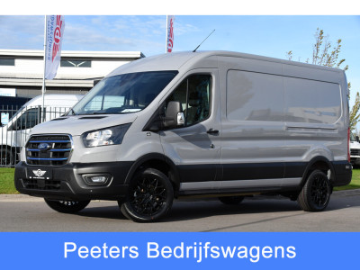 Ford E-Transit 350 L3H2 68 kWh PB Edition Adaptieve Cruise, 360 Camera, Carplay, BLIS, Stoelverwarming, NAVI,
