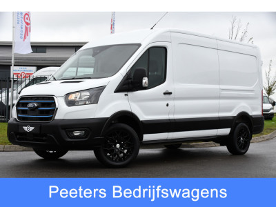 Ford E-Transit 350 L3H2 Trend 68 kWh PB Edition Camera, Cruise, Carplay, Stoelverwarming, NAVI, 184pk, Multimedia, Uniek!