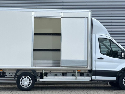 Ford E-Transit 350 Trend NIEUW bakwagen met laadklep foto 4