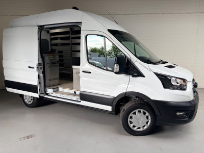 Ford E-Transit SERVICEWAGEN ELEKTRISCH AUTOMAAT 350 L2H3 Trend 68 kWh BOTT INRICHTING, V230 OMVORMER, RIJKLAARPRIJS! 2