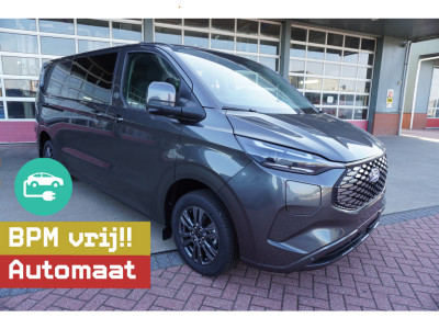 Ford E-Transit Cust. 320 L2H1 Limited 71 kWh 160KW/ 218pk Dubbelcab. Automaat nr. V085 | Airco | Adap.Cruise | Navi | 360 Camera | Schuifdeur L+R