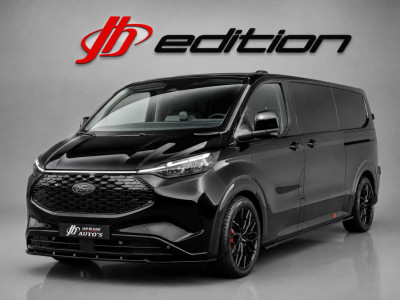 Ford E-Transit Cust. 320 L2H1 Limited 71 kWh DC DUBBEL CABINE / JB- EDITON / CAMERA / 370KM RANGE / APPLE CARPLAY DRIVERS- PACK