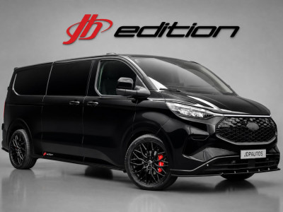 Ford E-Transit Cust. 320 L2H1 Limited 71 kWh DC DUBBEL CABINE / JB-EDITON / CAMERA / 370KM RANGE / APPLE CARPLAY DRIVERS- PACK foto 2