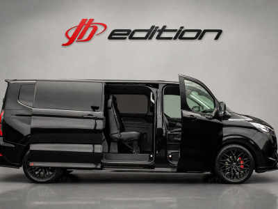 Ford E-Transit Cust. 320 L2H1 Limited 71 kWh DC DUBBEL CABINE / JB-EDITON / CAMERA / 370KM RANGE / APPLE CARPLAY DRIVERS- PACK foto 9