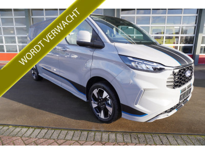 Ford E-Transit Cust. L2H1 Sport  218PK Automaat Schuifdeur links en rechts Airco | adap.cruise | Navi | 360 camera | 19Lm velgen