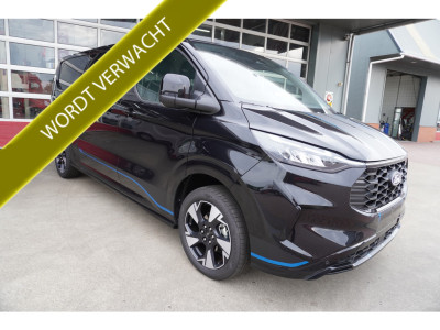 Ford E-Transit Cust. L2H1 Sport  218PK Automaat Schuifdeur links en rechts Airco | adap.cruise | Navi | 360 camera | 19Lm velgen