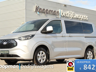 Ford E-Transit Custom 320 L1H1 Kombi Limited | 9 persoons | 71kWh | 100kW/136pk | Trekgewicht 2300kg | Camera | Carplay/Android | Cruise | Lease 771,- p/m