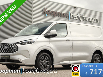 Ford E-Transit Custom 320 L1H1 Limited | 71kWh | 160kW/218pk | Trekgewicht 2300kg | Camera | Carplay/Android | Cruise | Lease 717,- p/m