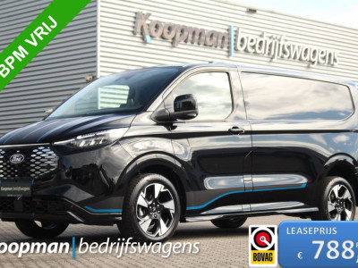 Ford E-Transit Custom 320 L1H1 Sport | 71kWh | 160kW/218pk | Trekgewicht 2300kg | Driver Assist | Adap. Cruise | Stoel+Stuurverw. | Camera | Carplay/Android | Lease 788,- p/m