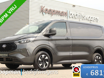 Ford E-Transit Custom 320 L1H1 Trend | 71 kWh | 160kW/218pk | Stuur + Stoelverwarming | Camera | Carplay/Android | Cruise | Lease 681,- p/m