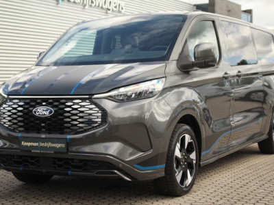 Ford E-Transit Custom 320 L2H1 Sport DC 71 kWh | 160kW/218pk | Trekgewicht 2300kg | Driver Assist | Adap. Cruise | Stoel+Stuurverw. | Camera | Carplay/Android | Lease 842,- p/m foto 2