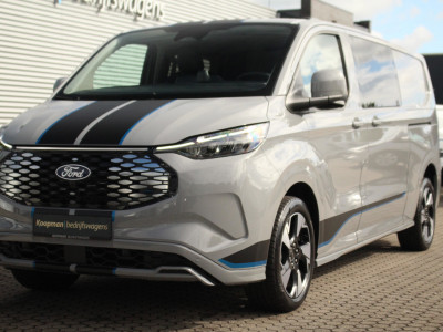 Ford E-Transit Custom 320 L2H1 Sport DC 71 kWh | 160kW/218pk | Trekgewicht 2300kg | Driver Assist | Adap. Cruise | Stoel+Stuurverw. | Camera | Carplay/Android | Lease 842,- p/m foto 2