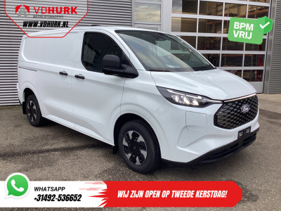 Ford E-Transit Custom 320 Trend 65 kWh 330 km WLTP LED/ Snellader/ 2.3t Trekverm./ Stoelverw./ Carplay/ Climate/ Camera/ PDC/ Cruise
