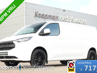 Ford E-Transit Custom 340 L2H1 Limited | 65kWh | 160kW/218pk | Trekhaak 2300kg | Pro-Power | Camera | Carplay/Android | Cruise | Lease 717,- p/m