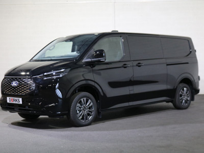 Ford E-Transit Custom 340 L2 H1 Limited 65 kWh 218pk 2x schuifdeur Led 360 Camera B&O
