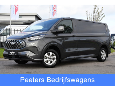 Ford E-Transit Custom 340 L2H1 Limited 65 kWh Virtual, Adaptieve Cruise, Camera, Carplay, Stoelverwarming, LED, 218pk, NAVI, Uniek!