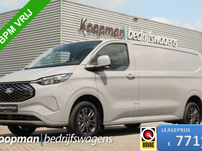 Ford E-Transit Custom 340 L2H1 Limited | 71 kWh | 160kW/218pk | Driver Assist | Adap. Cruise | Camera | Carplay/Android | Lease 771,- p/m