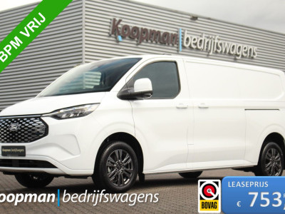 Ford E-Transit Custom 340 L2H1 Limited | 71 kWh | 160kW/218pk | L+R Schuifdeur | Pro Power | Driver Assist | 360Â° Camera | Adap. Cruise | Lease 753,- p/m