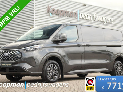 Ford E-Transit Custom 340 L2H1 Limited | 71 kWh | 160kW/218pk | L+R Schuifdeur | Pro Power | Driver Assist | 360Â° Camera | Adap. Cruise | Lease 771,- p/m