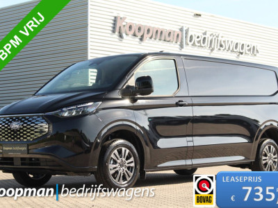 Ford E-Transit Custom 340 L2H1 Limited | 71 kWh | 160kW/218pk | Stoel + Stuurverwarming | Camera | Carplay/Android | Cruise | Lease 735,- p/m