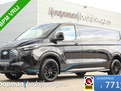 Ford E-Transit Custom 340 L2H1 Sport | 71kWh | 160kW/218pk | Trekgewicht 2300kg | ProPower | Koplampen Adap. | Camera | Carplay/Android | Lease 771,- p/m