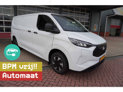 Ford E-Transit Custom 340 L2H1 Trend 71 kWh WLTP 370 km Automaat nr. V003 | Airco | Cruise | Trekhaak |  Apple CP-Android auto