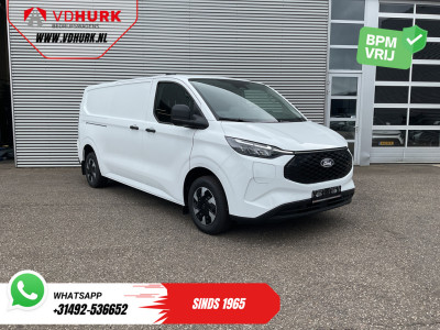 Ford E-Transit Custom 340 L2 Trend 71 kWh 380 km WLTP LED/ Standkachel/ Stoelverw./ Carplay/ Camera/ PDC/ Climate/ Cruise/ Trekhaak