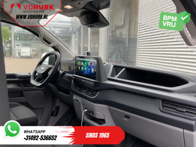 Ford E-Transit Custom 340 L2 Trend 71 kWh 380 km WLTP LED/ Standkachel/ Stoelverw./ Carplay/ Camera/ PDC/ Climate/ Cruise/ Trekhaak foto 11