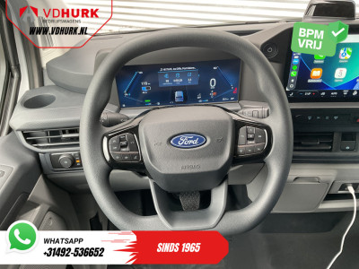 Ford E-Transit Custom 340 L2 Trend 71 kWh 380 km WLTP LED/ Standkachel/ Stoelverw./ Carplay/ Camera/ PDC/ Climate/ Cruise/ Trekhaak foto 13