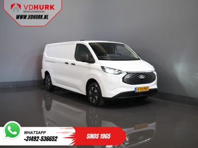 Ford E-Transit Custom L2 330 km WLTP Garantie t/m 2028/ LED/ Snellader/ Standkachel/ Stoelverw./ Stuurverw./ Carplay/ Camera/ PDC/ Climate/ Cruise