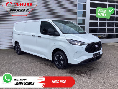 Ford E-Transit Custom L2 Trend 71 kWh 370 km WLTP LED/ 2.3t Trekverm./ Standkachel/ Stoelverw./ Carplay/ Camera/ PDC/ Climate/ Trekhaak