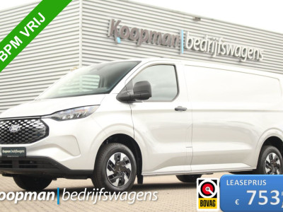 Ford E-Transit Custom 320 L1H1 Trend 65kWh 100kW | Camera | Carplay/Android | Cruise | Lease 753,- p/m