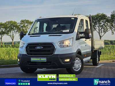Ford TRANSIT 2.0 Dub Cab Open Laadbak