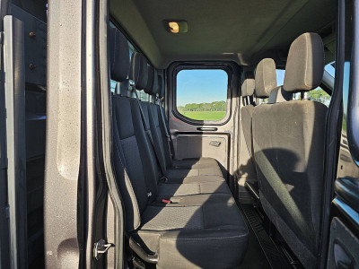 Ford TRANSIT 2.0 Dubbele Cabine Open-Laadbak XL Navi 1e Eigenaar Trekhaak Euro6 130Pk foto 13