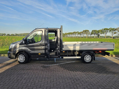 Ford TRANSIT 2.0 Dubbele Cabine Open-Laadbak XL Navi 1e Eigenaar Trekhaak Euro6 130Pk foto 17