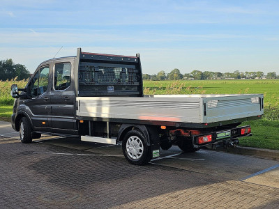 Ford TRANSIT 2.0 Dubbele Cabine Open-Laadbak XL Navi 1e Eigenaar Trekhaak Euro6 130Pk foto 6