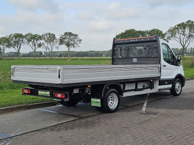 Ford TRANSIT 2.0 Open-Laadbak XL Dubbellucht Airco Euro6 L4! foto 3