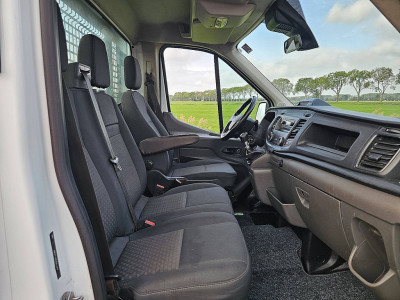 Ford TRANSIT 2.0 Open-Laadbak XL Dubbellucht Airco Euro6 L4! foto 7