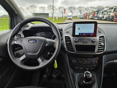 Ford TRANSIT CONNECT 1.5 L2 Lang Airco Navi 3 Zits Achterdeuren Imperiaal Trekhaak Multifunctioneel Stuur Camera Apple Carplay PDC Cruise Control Euro6 100 PK! foto 8