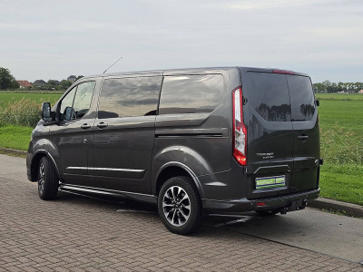 Ford TRANSIT CUSTOM 2.0 L1H1 SPORT Dubbele Cabine 185Pk Automaat 2xSchuifdeur Lm-Velgen ! foto 6