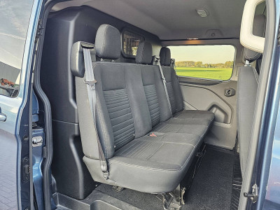 Ford TRANSIT CUSTOM 2.0 L2 DC ac automaat EURO6 dubbele schuifdeur carplay trekhaak treeplanken LM velgen foto 13