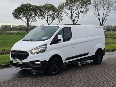 Ford TRANSIT CUSTOM 2.0 L2 TRAIL NAP Euro6 3-ZIts/Leer Lm-Velgen Raptor-Grille Trekhaak Onderhoudshistorie! foto 2