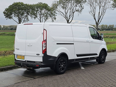 Ford TRANSIT CUSTOM 2.0 L2 TRAIL NAP Euro6 3-ZIts/Leer Lm-Velgen Raptor-Grille Trekhaak Onderhoudshistorie! foto 3