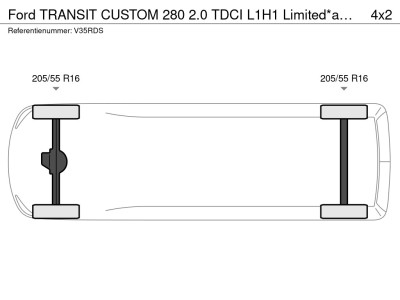 Ford TRANSIT CUSTOM 280 2.0 TDCI L1H1 Limited*autom*navi/cam foto 15