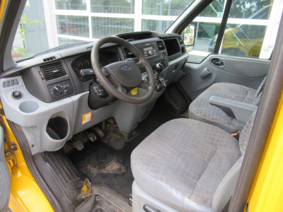 Ford Transit 100 T330M 2.4 TDCI DOKA + Maxilift Kraan Crane ENGINE BROKEN foto 10