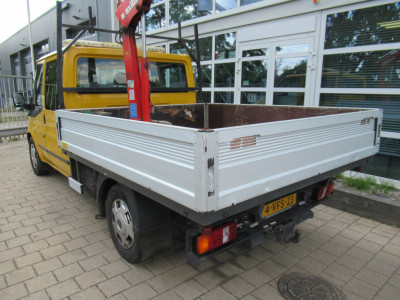 Ford Transit 100 T330M 2.4 TDCI DOKA + Maxilift Kraan Crane ENGINE BROKEN foto 4