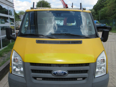 Ford Transit 100 T330M 2.4 TDCI DOKA + Maxilift Kraan Crane ENGINE BROKEN foto 7