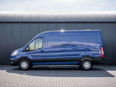 Ford Transit 2.0 EcoBlue L3H2 | 130 PK | 3-Zits | Carplay | Cruise | PDC | Airco | Trekhaak foto 5