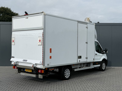 Ford Transit 2.0 TDCI 130 PK AUTOMAAT / BAKWAGEN / DHOLLANDIA LAADKLEP / CAMERA / AIRCO / 3-ZITS / CRUISE / ZIJDEUR foto 3